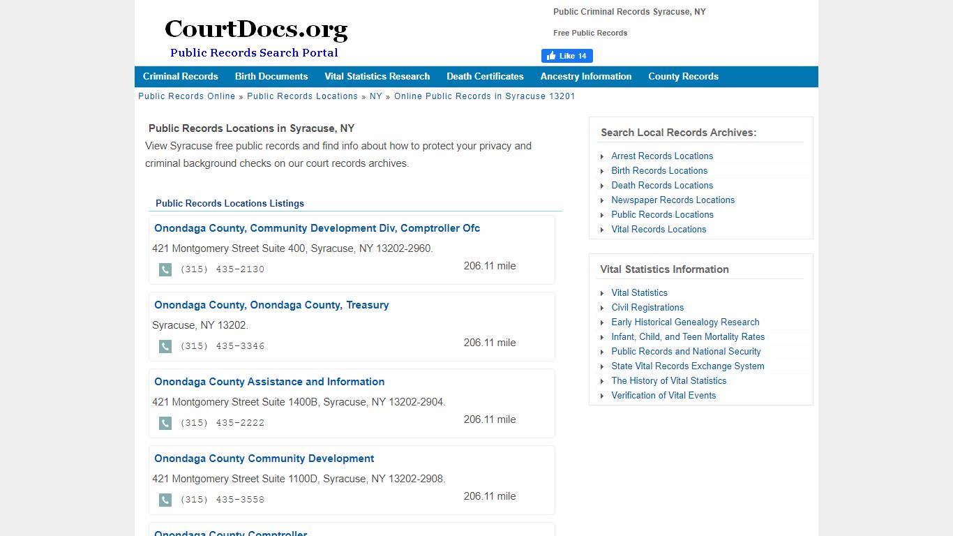 Public Criminal Records Syracuse, NY - Free Public Records